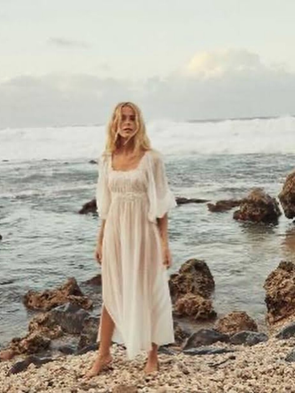 NWT Doen catrinette in salt, medium